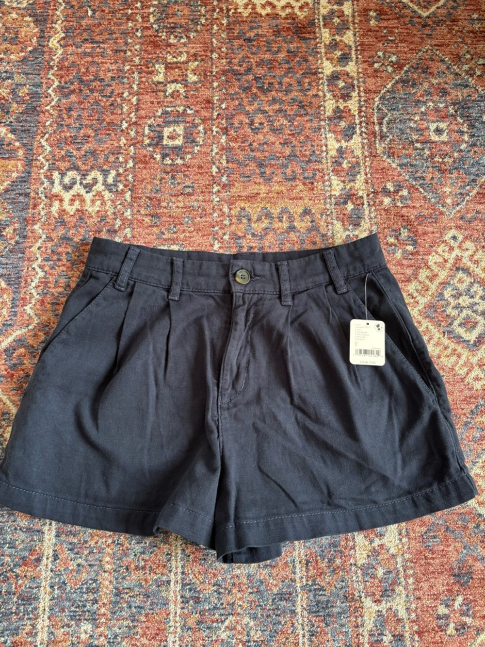 Free People NWT size 2 cotton navy shorts